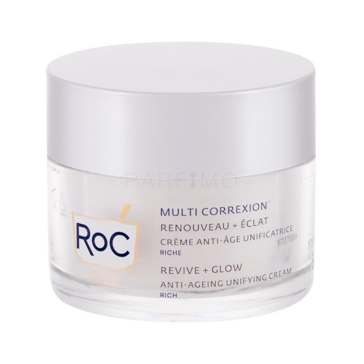RoC Multi Correxion Revive + Glow Anti-Ageing Unifying Cream Tagescreme für Frauen 50 ml