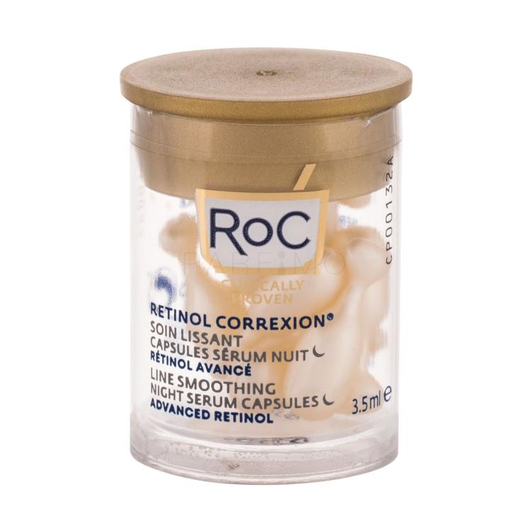 RoC Retinol Correxion Line Smoothing Advanced Retinol Night Serum Capsules Gesichtsserum für Frauen 3,5 ml