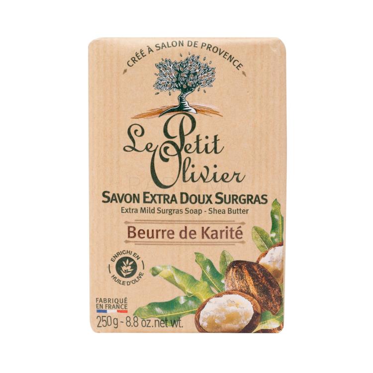 Le Petit Olivier Shea Butter Extra Mild Surgras Soap Seife für Frauen 250 g
