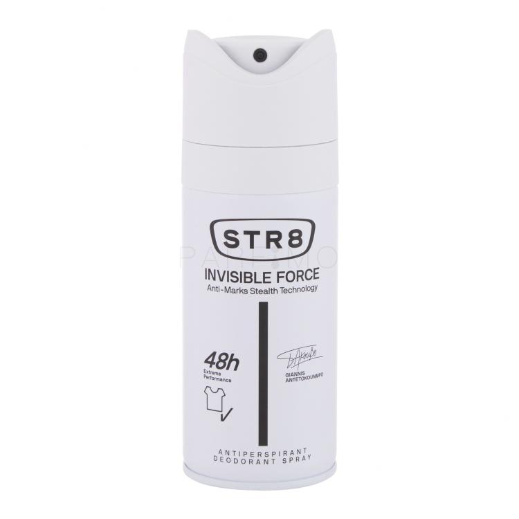 STR8 Invisible Force 48h Antiperspirant für Herren 150 ml
