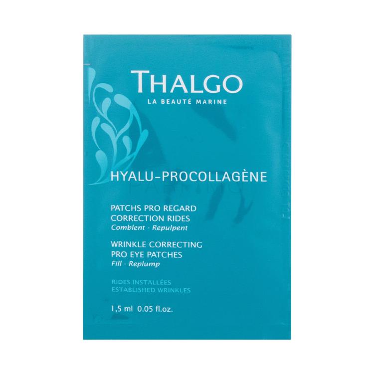 Thalgo Hyalu-Procollagéne Wrinkle Correcting Pro Eye Patches Augengel für Frauen 8 St.