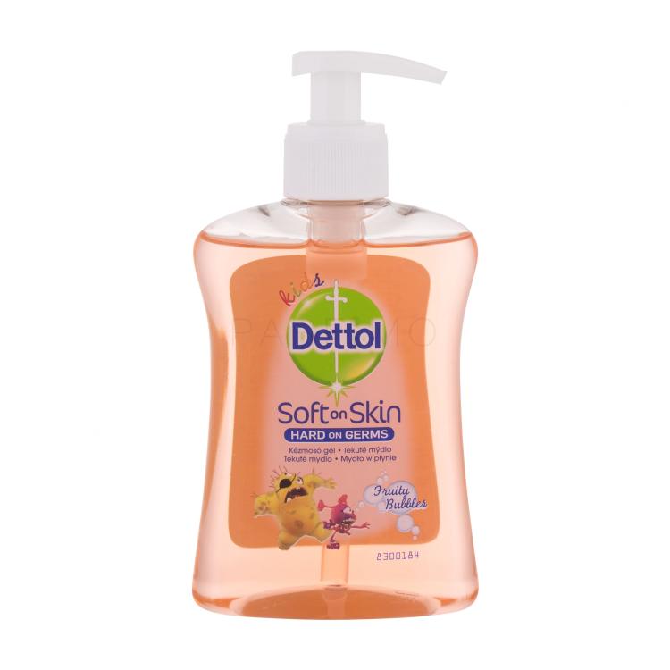 Dettol Soft On Skin Fruity Bubbles Flüssigseife für Kinder 250 ml