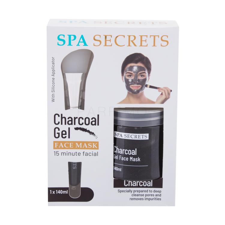 Xpel Spa Secrets Charcoal Gel Face Mask Gesichtsmaske für Frauen 140 ml