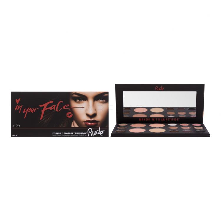 Rude Cosmetics Makeup With An Attitude In Your Face Beauty Set für Frauen 24 g