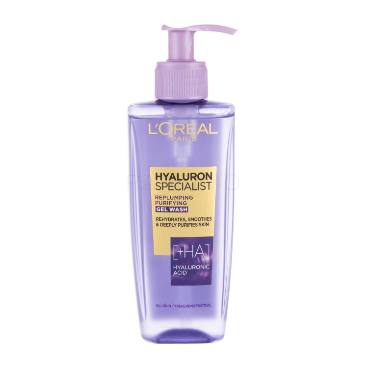 L&#039;Oréal Paris Hyaluron Specialist Replumping Purifying Gel Wash Reinigungsgel für Frauen 200 ml