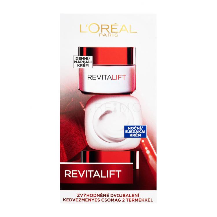 L&#039;Oréal Paris Revitalift Duo Set Geschenkset Tagescreme Revitalift 50 ml + Nachtcreme Revitalift 50 ml