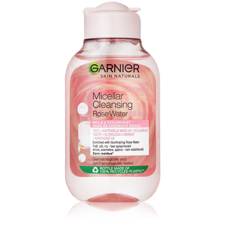 Garnier Skin Naturals Micellar Cleansing Rose Water Mizellenwasser für Frauen 100 ml