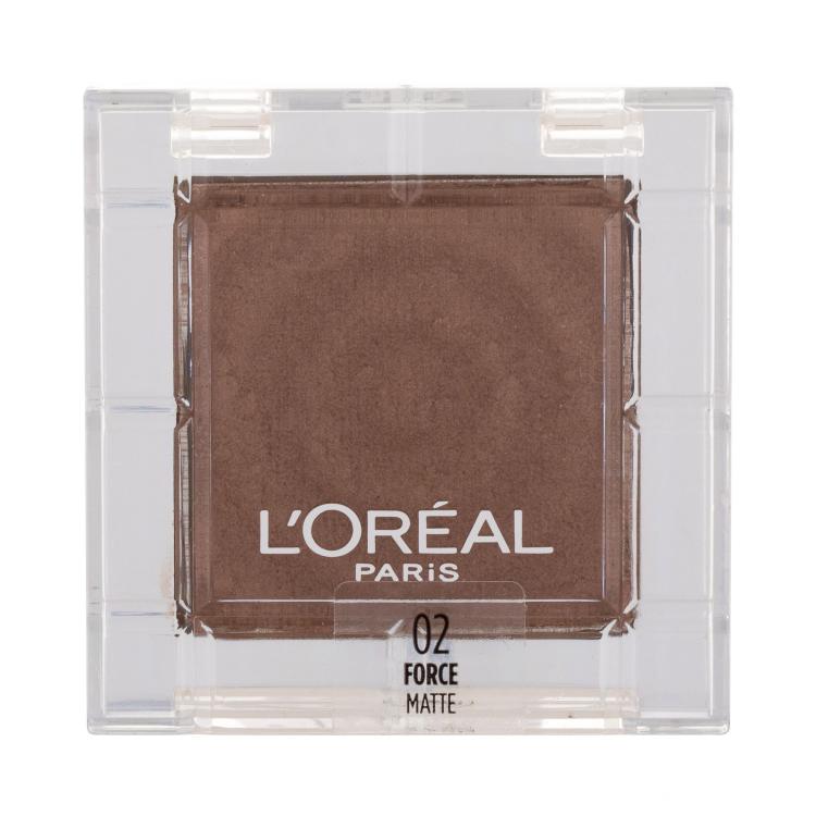L&#039;Oréal Paris Color Queen Oil Eyeshadow Lidschatten für Frauen 4 g Farbton  02 Force Matte
