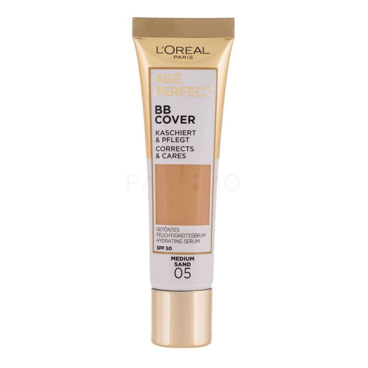 L&#039;Oréal Paris Age Perfect BB Cover BB Creme für Frauen 30 ml Farbton  05 Medium Sand