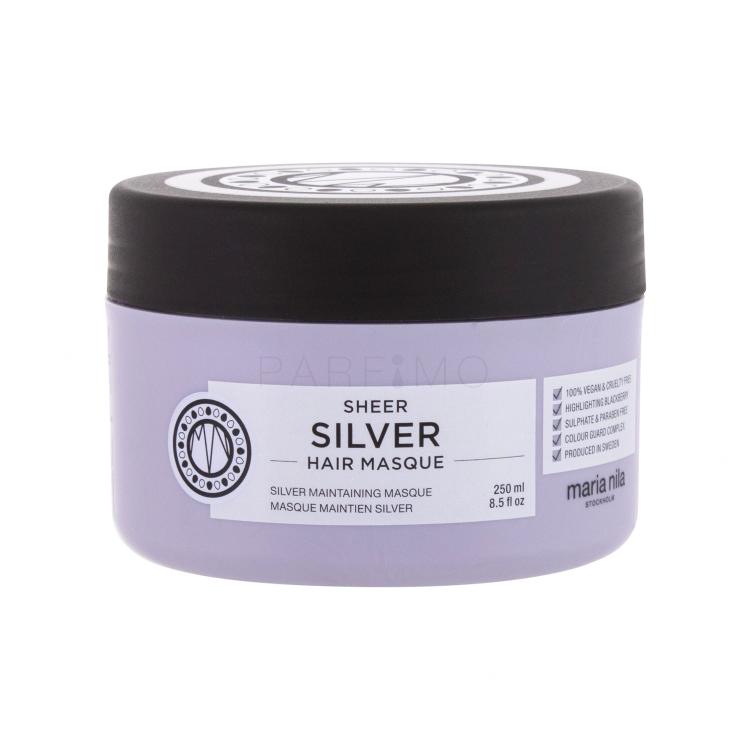 Maria Nila Sheer Silver Haarmaske für Frauen 250 ml