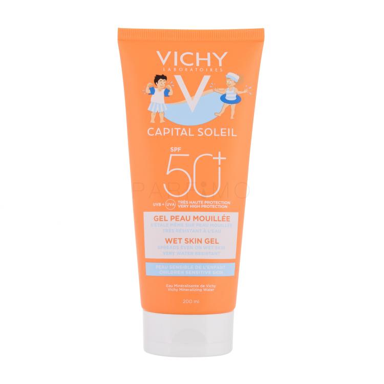 Vichy Capital Soleil Kids Wet Skin Gel SPF50+ Sonnenschutz für Kinder 200 ml