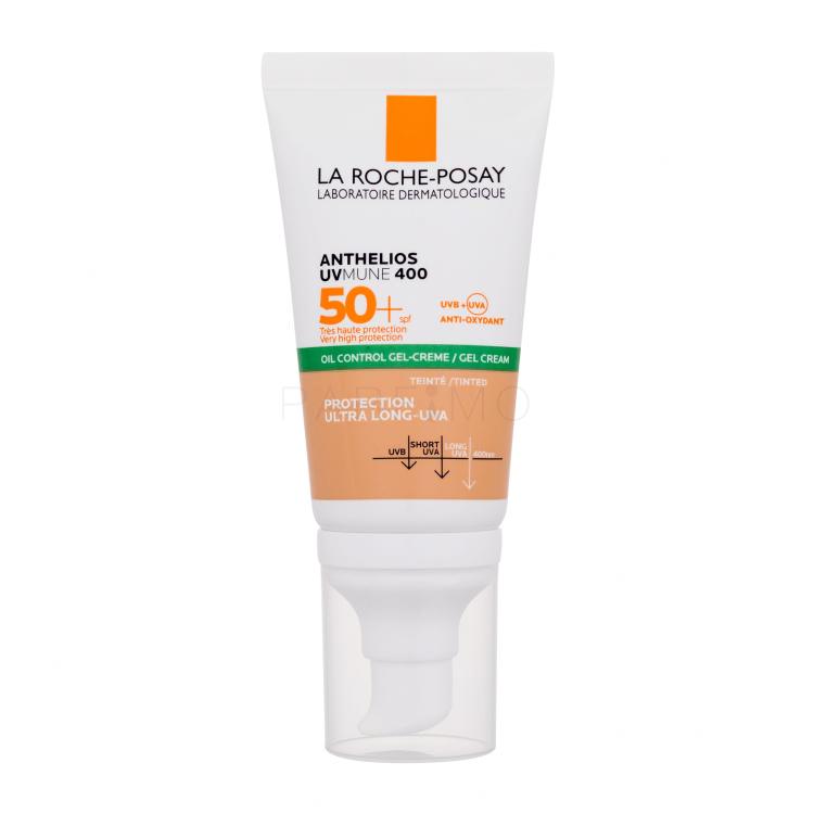 La Roche-Posay Anthelios UVMUNE 400 Tinted Oil Control Gel-Cream SPF50+ Sonnenschutz fürs Gesicht für Frauen 50 ml
