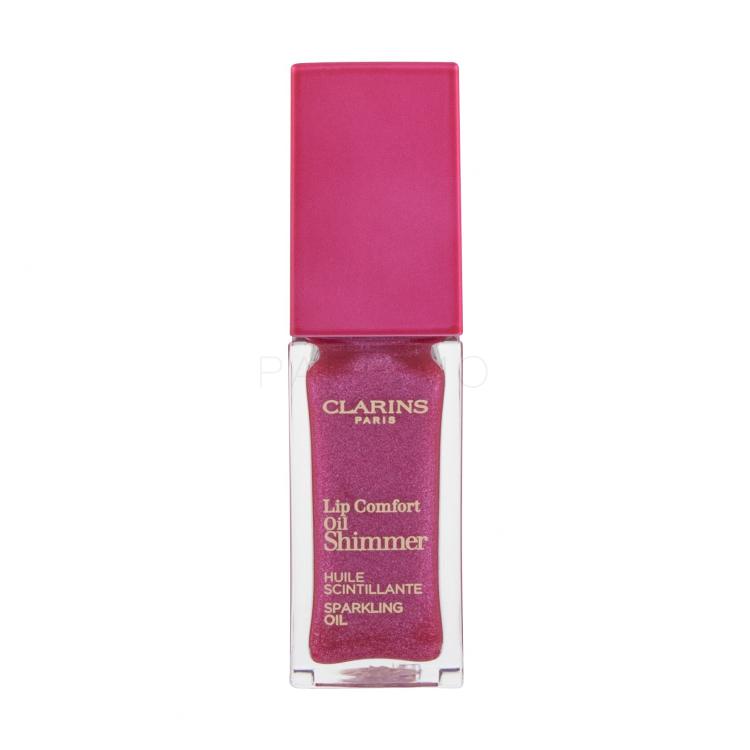 Clarins Lip Comfort Oil Shimmer Lippenöl für Frauen 7 ml Farbton  04 Pink Lady
