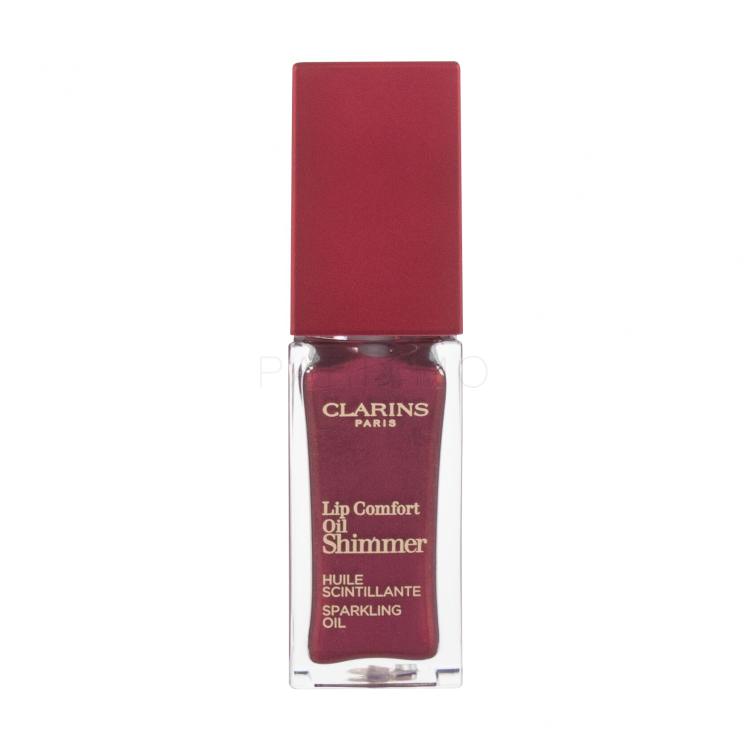 Clarins Lip Comfort Oil Shimmer Lippenöl für Frauen 7 ml Farbton  07 Red Hot