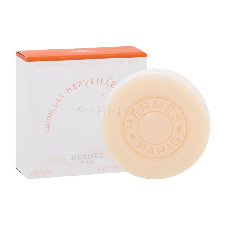 Hermes Eau Des Merveilles Seife für Frauen 100 g