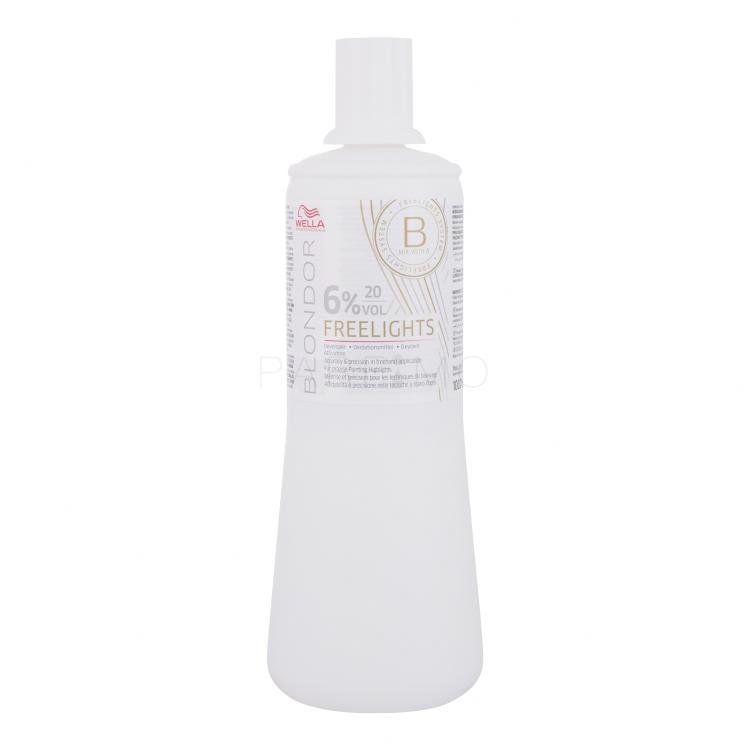 Wella Professionals Blondor Freelights 6% Developer Haarfarbe für Frauen 1000 ml
