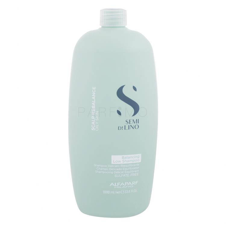 ALFAPARF MILANO Semi Di Lino Balancing Low Shampoo Shampoo für Frauen 1000 ml