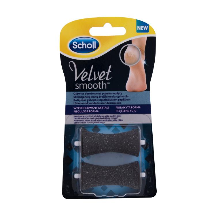 Scholl Velvet Smooth™ Cracked Heel Roller Fußpflege für Frauen 2 St.