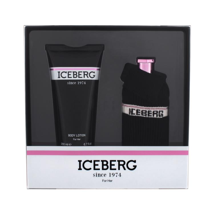 Iceberg Since 1974 For Her Geschenkset Set Eau de Parfum 100 ml + Körpermilch 200 ml