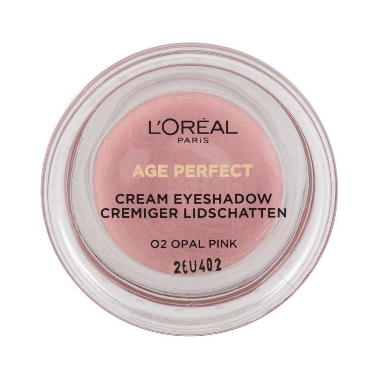 L&#039;Oréal Paris Age Perfect Cream Eyeshadow Lidschatten für Frauen 4 ml Farbton  02 Opal Pink
