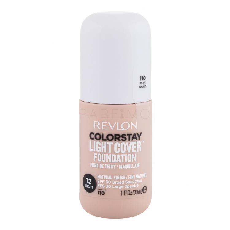 Revlon Colorstay Light Cover SPF30 Foundation für Frauen 30 ml Farbton  110 Ivory