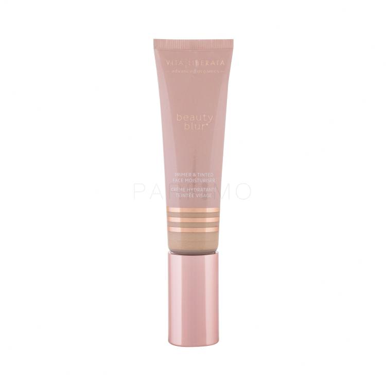 Vita Liberata Beauty Blur Primer &amp; Tinted Face Moisturiser CC Creme für Frauen 30 ml Farbton  Latte Light