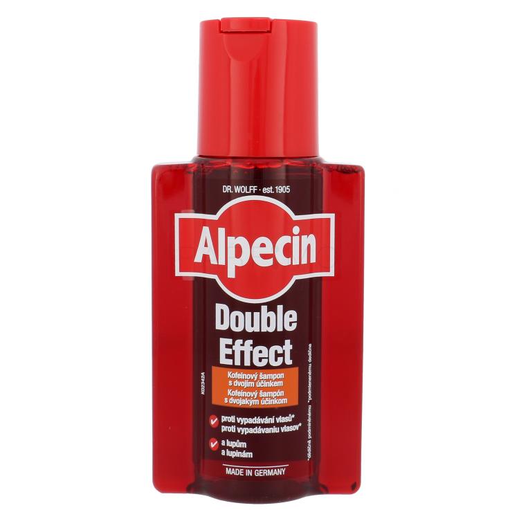 Alpecin Double Effect Caffeine Shampoo für Herren 200 ml