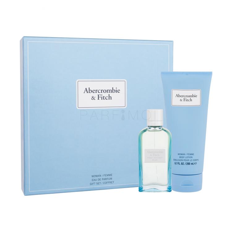 Abercrombie &amp; Fitch First Instinct Blue Geschenkset Eau de Parfum 50 ml + Körpermilch 200 ml