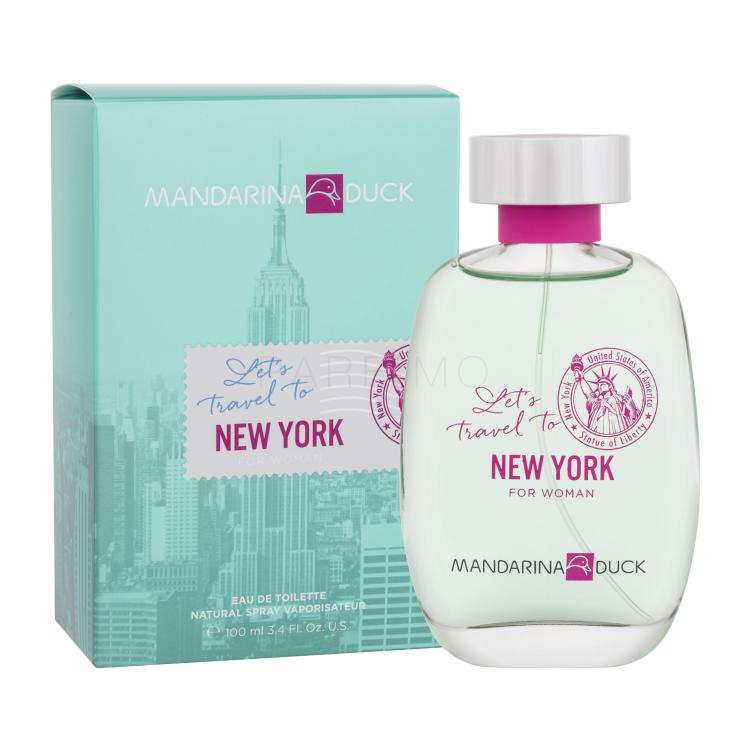 Mandarina Duck Let´s Travel To New York Eau de Toilette für Frauen 100 ml