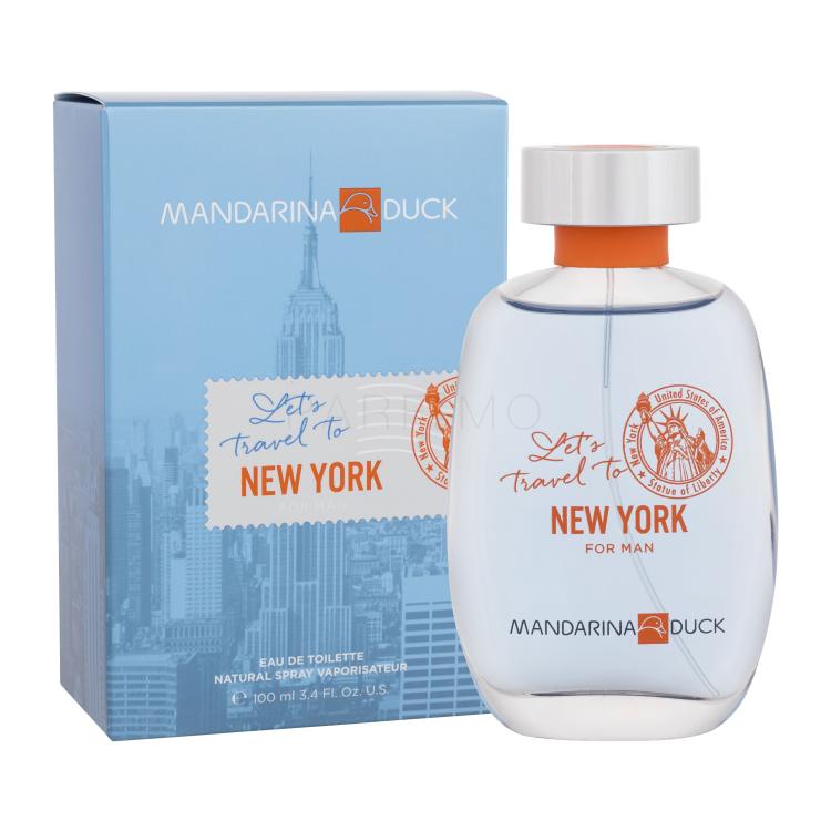 Mandarina Duck Let´s Travel To New York Eau de Toilette für Herren 100 ml