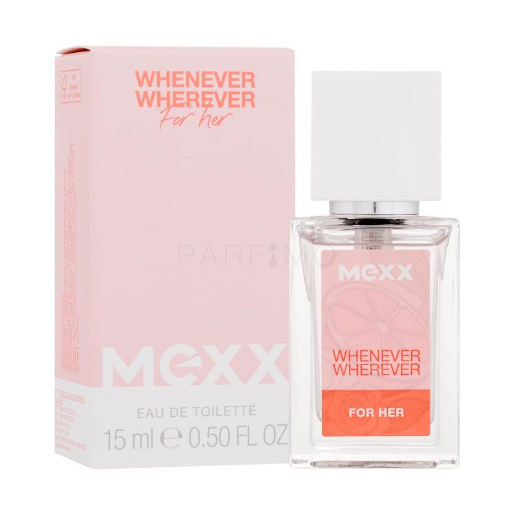 Mexx Whenever Wherever Eau de Toilette für Frauen 15 ml
