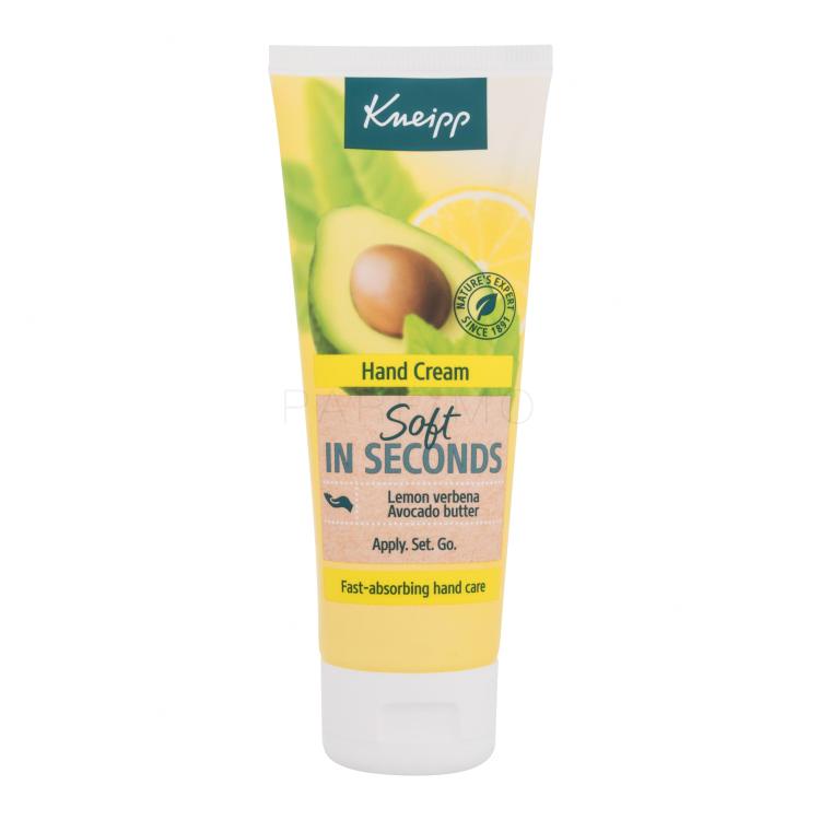 Kneipp Hand Cream Soft In Seconds Lemon Verbena &amp; Apricots Handcreme 75 ml