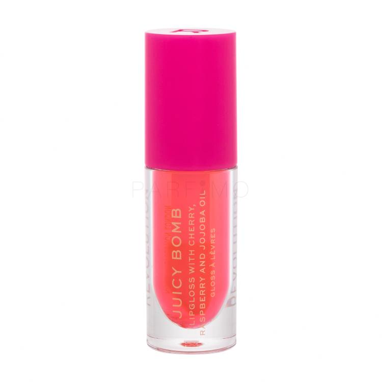 Makeup Revolution London Juicy Bomb Lipgloss für Frauen 4,6 ml Farbton  Grapefruit