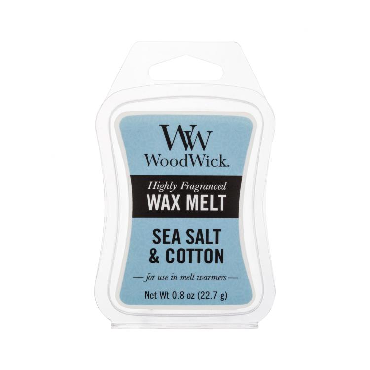 WoodWick Sea Salt &amp; Cotton Duftwachs 22,7 g