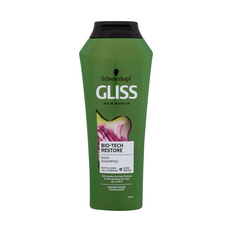 Schwarzkopf Gliss Bio-Tech Restore Shampoo für Frauen 250 ml
