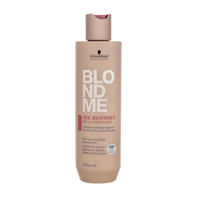Schwarzkopf Professional Blond Me All Blondes Rich Conditioner für Frauen 250 ml