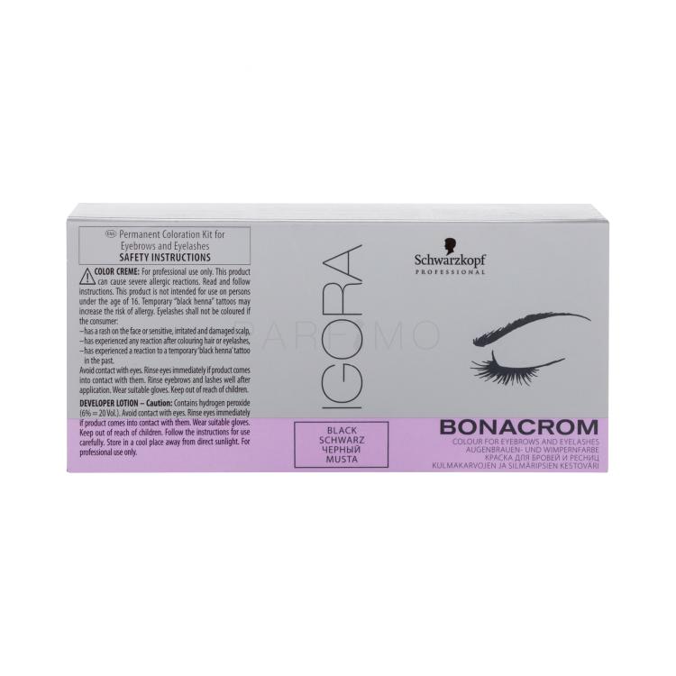 Schwarzkopf Professional Igora Bonacrom Augenbrauenfarbe für Frauen 15 ml Farbton  Black