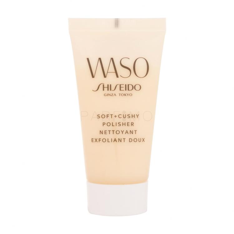 Shiseido Waso Soft + Cushy Polisher Peeling für Frauen 30 ml