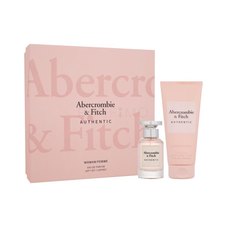 Abercrombie &amp; Fitch Authentic Geschenkset Eau de Parfum 50 ml + Körpermilch 200 ml