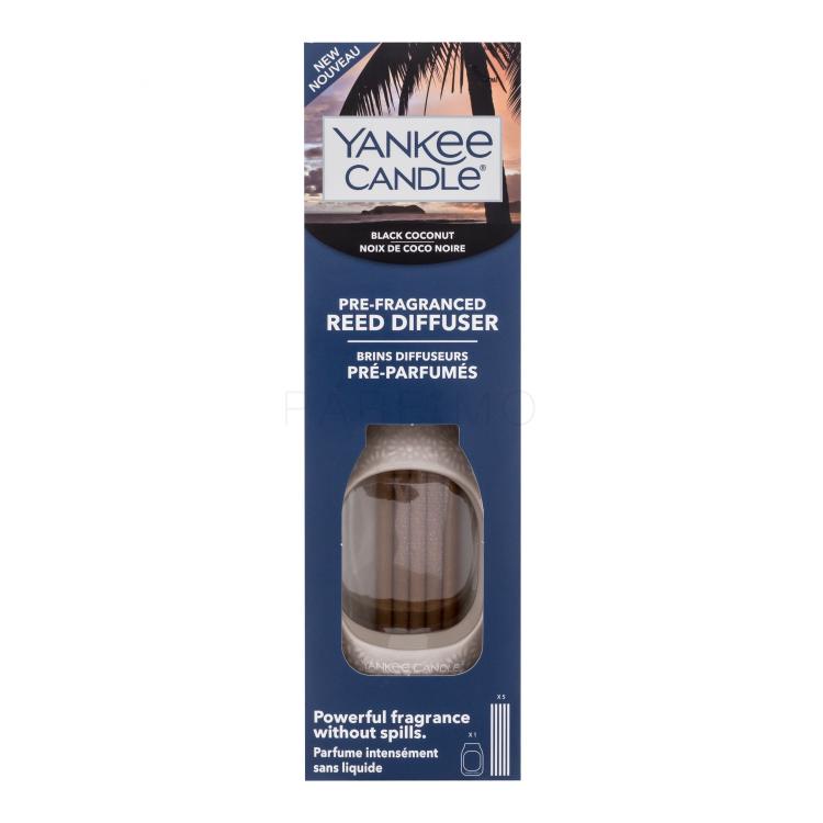 Yankee Candle Black Coconut Pre-Fragranced Reed Diffuser Raumspray und Diffuser 1 St.