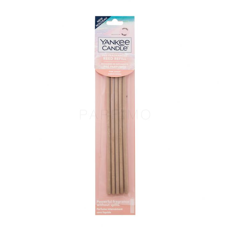 Yankee Candle Pink Sands Pre-Fragranced Reed Refill Raumspray und Diffuser 5 St.