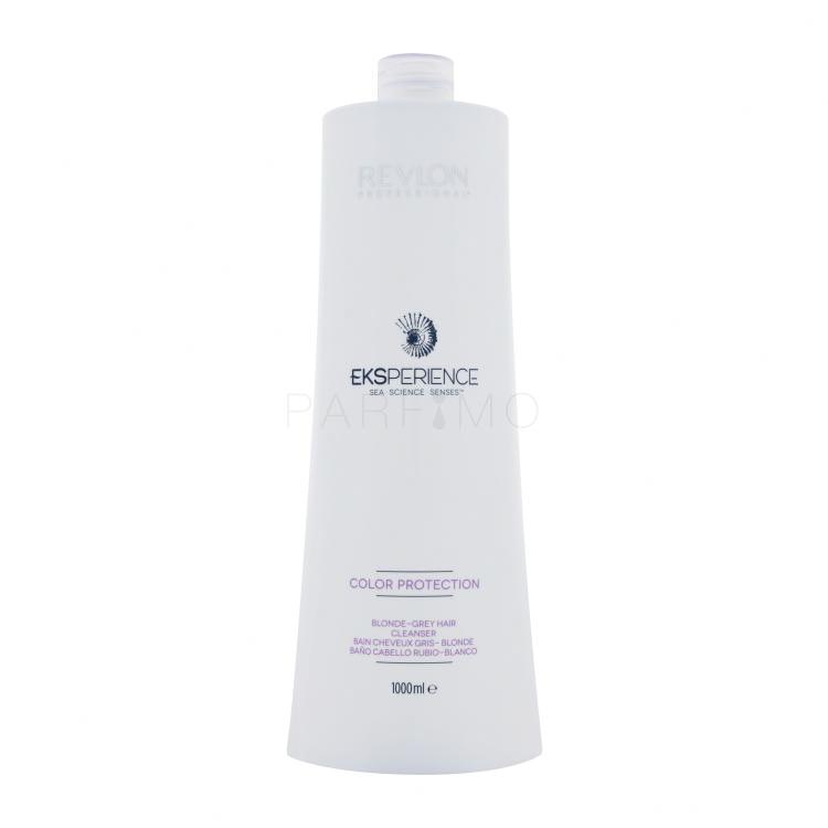 Revlon Professional Eksperience Color Protection Blonde &amp; Grey Hair Cleanser Shampoo für Frauen 1000 ml