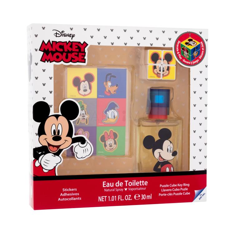 Disney Mickey Mouse Geschenkset Eau de Toilette 30 ml + Sticker + Schlüsselanhänger