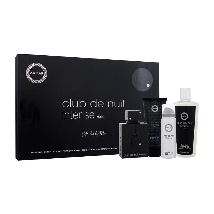 Armaf Club de Nuit Intense Man Geschenkset Eau de Toilette 105 ml + Duschgel 100 ml + Deodorant 50 ml + Shampoo 250 ml