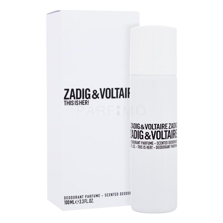 Zadig &amp; Voltaire This is Her! Deodorant für Frauen 100 ml