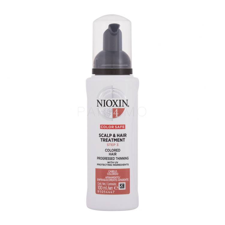 Nioxin System 4 Color Safe Scalp &amp; Hair Treatment Pflege ohne Ausspülen für Frauen 100 ml