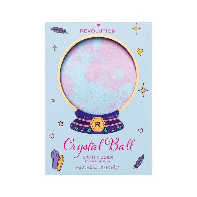 I Heart Revolution Crystal Ball Bath Fizzer Badebombe für Frauen 140 g