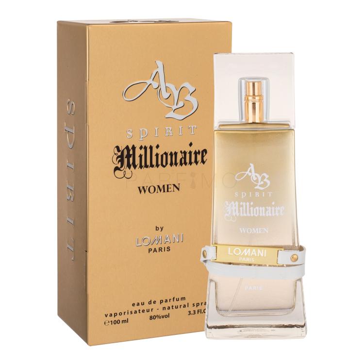 Lomani AB Spirit Millionaire Women Eau de Parfum für Frauen 100 ml