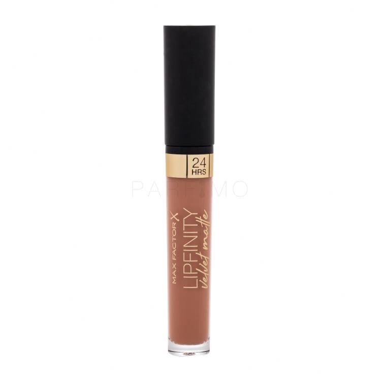 Max Factor Lipfinity Velvet Matte 24HRS Lippenstift für Frauen 3,5 ml Farbton  040 Luxe  Nude