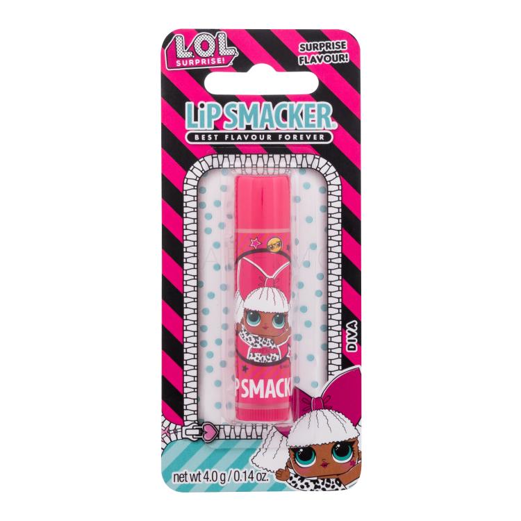 Lip Smacker LOL Surprise! Diva Strawberry Lippenbalsam für Kinder 4 g